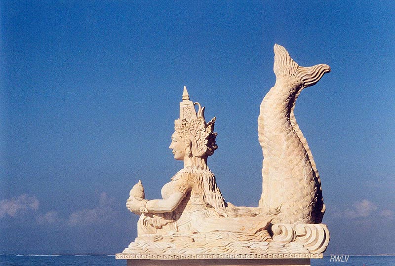 sirene a Sanur (Bali)
