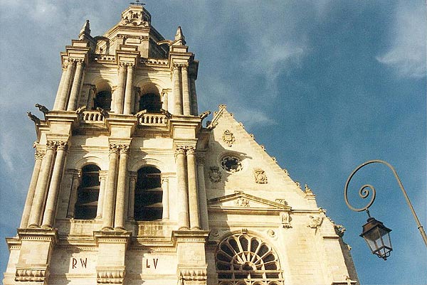facade renaissance cathedrale St Louis de Blois