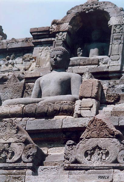 Buddha in Borobudur Java