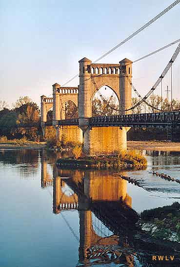 pont suspendu de Langeais 1849 - 1937