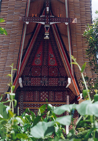 tongkonan toraja de Sulawesi